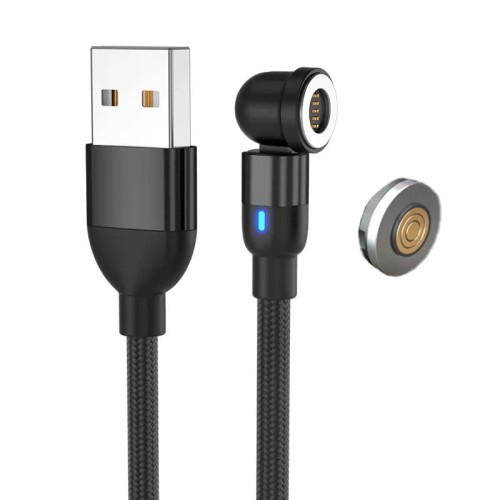 Przejdź do produktu 50cm KABEL MAGNETYC 540st 3A FAST 5-PIN 1-ADAPTER