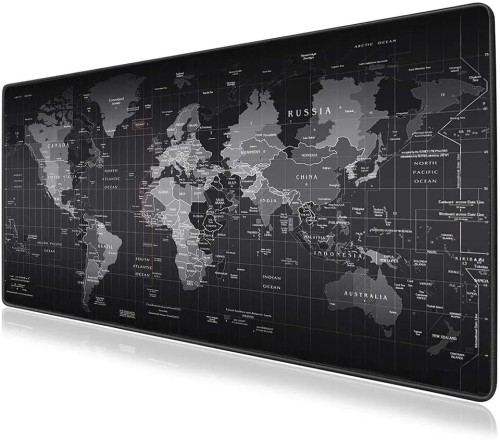 Przejdź do produktu PODKŁADKA POD MYSZ GAMINGOWA MAPA ŚWIATA XL 70x30