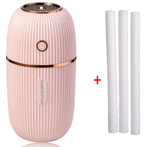 Przejdź do produktu RÓŻOWY Nawilżacz Powietrza Aromaterapia RETRO 3 WKŁADY GRATIS