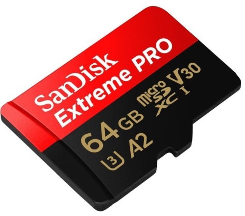 Przejdź do produktu Karta EXTREME PRO microSD 64GB 170/U3 A2 (Styczeń 2024)