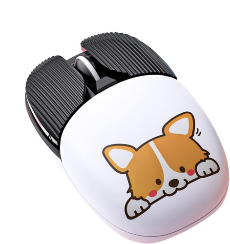 Przejdź do produktu CICHA MYSZ BEZPRZEWODOWA PIESEK CORGI 3 WZORY
