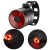 2x MOCNA LAMPKA ROWEROWA PRZEDNIA 600lm TYLNA 200lm ZESTAW LED