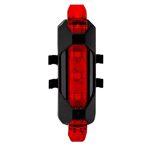 Przejdź do produktu Lampka Rowerowa Tylna LED USB Wodoodporna 5 diod LED 7 trybów, łatwy montaż