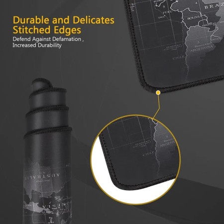 PODKŁADKA POD MYSZ GAMINGOWA MAPA ŚWIATA XXXL 90x40_3