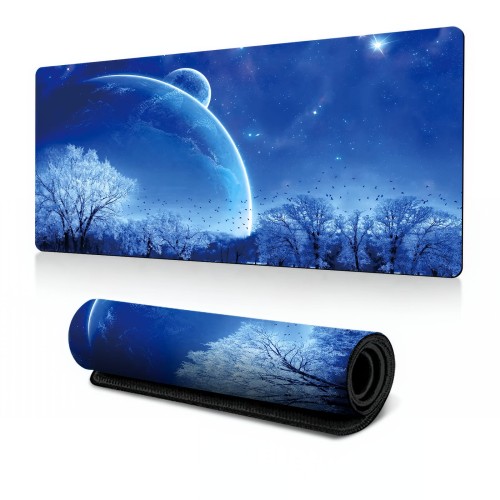Przejdź do produktu Podkładka Pod Mysz Gamingowa BLUE SKY Na Biurko Wodoodporna XXXL 90x40cm