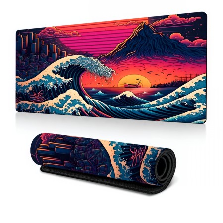 d7ae256b73d8d2b89c372580833da6da.jpgPodkładka Pod Mysz Gamingowa WULKAN Na Biurko Wodoodporna XXXL 90x40cm