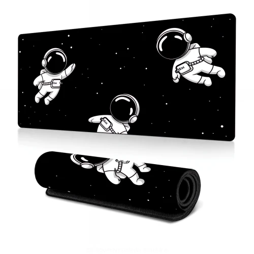 Przejdź do produktu Podkładka Pod Mysz Gamingowa KOSMONAUTA Na Biurko Wodoodporna XXXL 90x40cm
