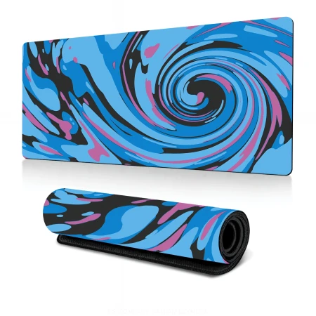 Podkładka Pod Mysz Gamingowa SPIRALA Na Biurko Wodoodporna XXXL 90x40cm