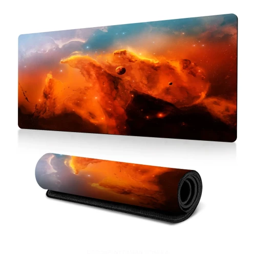 Przejdź do produktu Podkładka Pod Mysz Gamingowa WSZECHŚWIAT Na Biurko Wodoodporna XXXL 90x40cm