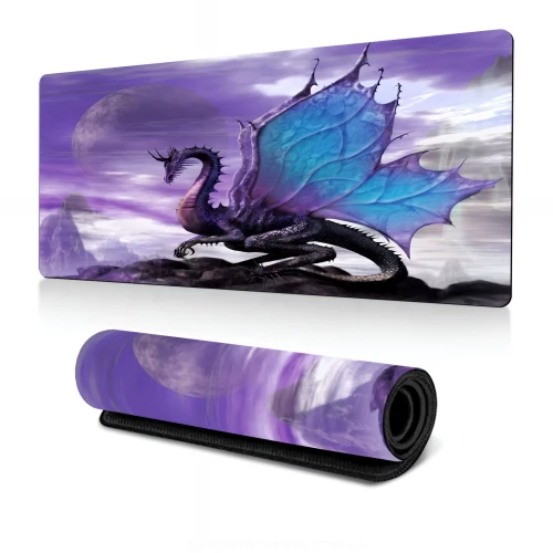 Przejdź do produktu Podkładka Pod Mysz Gamingowa SMOK Na Biurko Wodoodporna XXXL 90x40cm