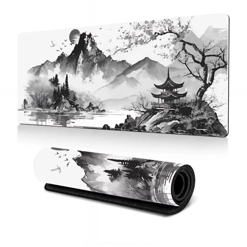 Przejdź do produktu Podkładka Pod Mysz Gamingowa DWA ŚWIATY Na Biurko Wodoodporna XXXL 90x40cm