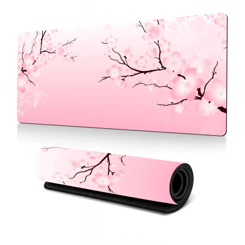 Przejdź do produktu Podkładka Pod Mysz Gamingowa FLOWER Na Biurko Wodoodporna XXXL 90x40cm