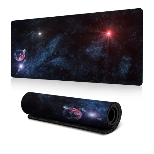 Przejdź do produktu Podkładka Pod Mysz Gamingowa WSZECHŚWIAT Na Biurko Wodoodporna XXXL 90x40cm
