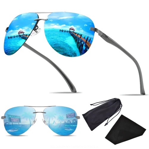 Przejdź do produktu OKULARY PRZECIWSŁONECZNE męskie POLARYZACYJNE sportowe UV-400 2026 OOoksy