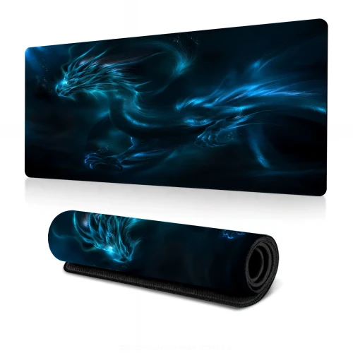Przejdź do produktu Podkładka Pod Mysz Gamingowa SMOK Na Biurko Wodoodporna XXXL 90x40cm