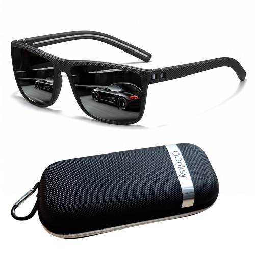 Przejdź do produktu OKULARY PRZECIWSŁONECZNE męskie POLARYZACYJNE sportowe UV-400 2026 OOoksy