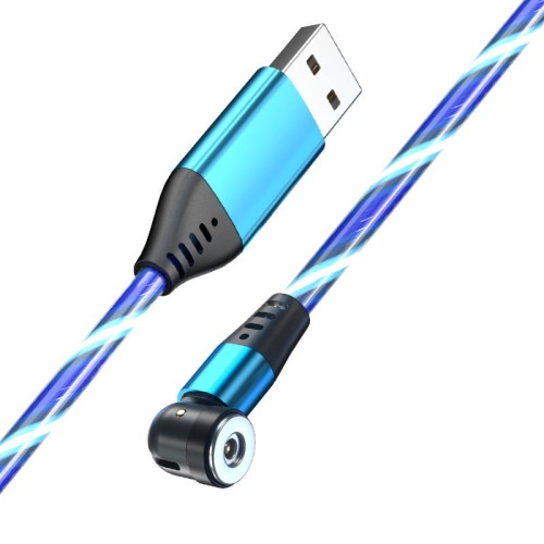 Przejdź do produktu 2M ŚWIECĄCY Kabel Magnetyczny 540st sam kabel KOLORY