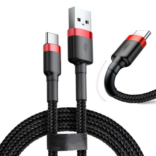 Przejdź do produktu 1-Metrowy KABEL USB - USB-C QUICK CHARGE 3.0 SZYBKIE ŁADOWANIE