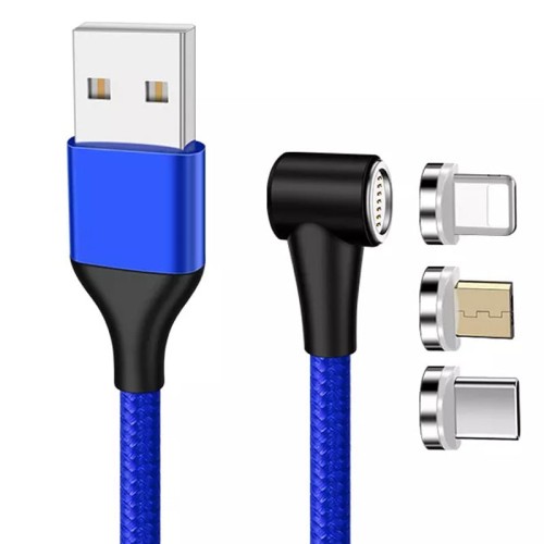 Przejdź do produktu 2M KABEL MAGNETYCZNY 5A 7-pinowy FASTCHARGE 3w1