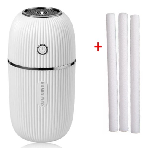 Przejdź do produktu BIAŁY Nawilżacz Powietrza Aromaterapia RETRO 3 WKŁADY GRATIS