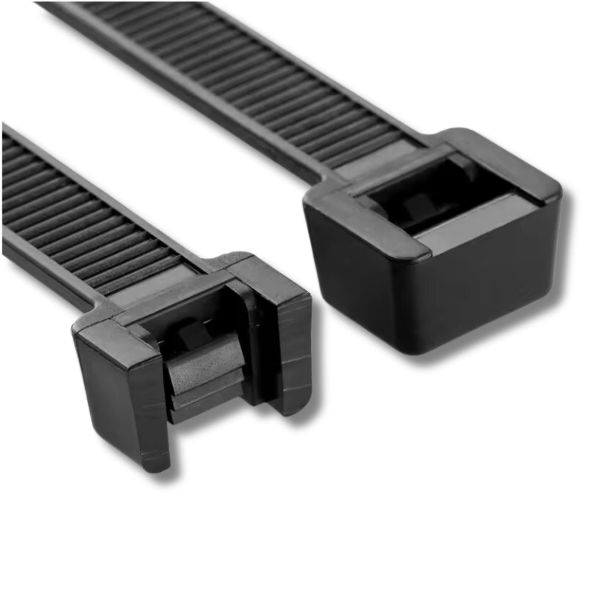 OPASKI ZACISKOWE DO KABLI ZIPERKI TRYTYTKI 200x2.5 - 100 SZTUK